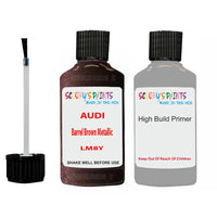 Anti Rust Primer Undercoat Audi SQ8 Barrel Brown Metallic Code LM8Y Touch Up Paint Scratch Stone Chip Kit