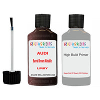 Anti Rust Primer Undercoat Audi Q4 E-Tron Barrel Brown Metallic Code LM8Y Touch Up Paint Scratch Stone Chip Kit