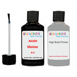 Anti Rust Primer Undercoat Audi TT Brillantschwarz Code A2 Touch Up Paint Scratch Stone Chip Kit