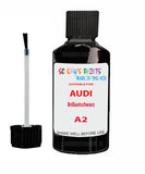 Paint For Audi A3 Cabrio Brillantschwarz Code A2 Touch Up Paint Scratch Stone Chip Kit
