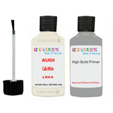 Anti Rust Primer Undercoat Audi Q7 Calla White Code LR9A Touch Up Paint Scratch Stone Chip Kit