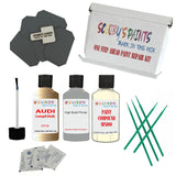 stone chip fix paint panel Audi A4 Cabrio Cosmicgelb Metallic Code LY1S Touch Up Paint Scratch Stone Chip Kit