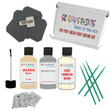 stone chip fix paint panel Audi A5 Elfenbein Code LY3N Touch Up Paint Scratch Stone Chip Kit