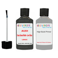 Anti Rust Primer Undercoat Audi Allroad Quattro Grau Gruen Matte - Low Gloss Code LB6S Touch Up Paint Scratch Stone Chip Kit