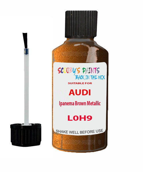 Paint For Audi TT Ipanema Brown Metallic Code L0H9 Touch Up Paint Scratch Stone Chip Kit