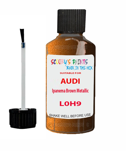 Paint For Audi A7 Ipanema Brown Metallic Code L0H9 Touch Up Paint Scratch Stone Chip Kit