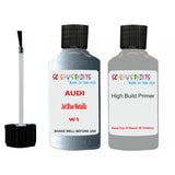 Anti Rust Primer Undercoat Audi A5 Jet Blue Metallic Code W1 Touch Up Paint Scratch Stone Chip Kit