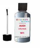 Paint For Audi A4 Jet Blue Metallic Code W1 Touch Up Paint Scratch Stone Chip Kit