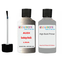 Anti Rust Primer Undercoat Audi S6 Karatbeige Metallic Code LX6A Touch Up Paint Scratch Stone Chip Kit