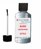 Paint For Audi A6 Liquid Blue Metallic Code LY5J Touch Up Paint Scratch Stone Chip Kit