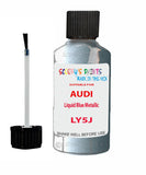 Paint For Audi S5 Liquid Blue Metallic Code LY5J Touch Up Paint Scratch Stone Chip Kit