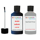Anti Rust Primer Undercoat Audi R8 Luna Blue Pearl Code LR5W Touch Up Paint Scratch Stone Chip Kit