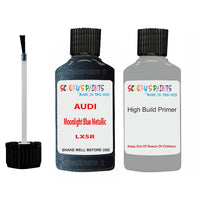 Anti Rust Primer Undercoat Audi Allroad Quattro Moonlight Blue Metallic Code LX5R Touch Up Paint Scratch Stone Chip Kit