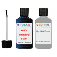 Anti Rust Primer Undercoat Audi S7 Moonlight Blue Pearl Code LC5M Touch Up Paint Scratch Stone Chip Kit