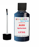 Paint For Audi Q7 Night Blue Metallic Code LY5G Touch Up Paint Scratch Stone Chip Kit
