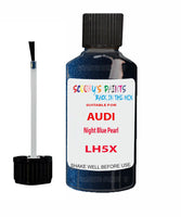 Paint For Audi A4 Night Blue Pearl Code LH5X Touch Up Paint Scratch Stone Chip Kit