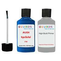 Anti Rust Primer Undercoat Audi S4 Nogaro Blue Pearl Code 7X Touch Up Paint Scratch Stone Chip Kit