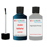 Anti Rust Primer Undercoat Audi A3 Pacific Blue Pearl Code LB5W Touch Up Paint Scratch Stone Chip Kit