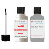 Anti Rust Primer Undercoat Audi A8 Pearl Ecent White/Pearl Escent White Code LOA9 Touch Up Paint Scratch Stone Chip Kit