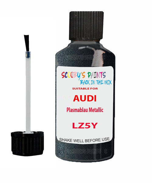 Paint For Audi Rs E-Tron Plasmablau Metallic Code LZ5Y Touch Up Paint Scratch Stone Chip Kit