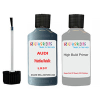 Anti Rust Primer Undercoat Audi Allroad Polarblau Metallic Code LX5Y Touch Up Paint Scratch Stone Chip Kit