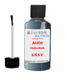 Paint For Audi Allroad Polarblau Metallic Code LX5Y Touch Up Paint Scratch Stone Chip Kit