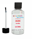 Paint For Audi S5 Pure White Code LC9A Touch Up Paint Scratch Stone Chip Kit