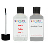 Anti Rust Primer Undercoat Audi Q4 E-Tron Pure White Code LC9A Touch Up Paint Scratch Stone Chip Kit