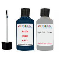 Anti Rust Primer Undercoat Audi 100 River Blue Code L50Y Touch Up Paint Scratch Stone Chip Kit