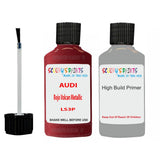 Anti Rust Primer Undercoat Audi TT Rojo Volcan Metallic Code LS3P Touch Up Paint Scratch Stone Chip Kit