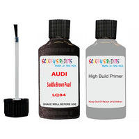 Anti Rust Primer Undercoat Audi Q5 Saddle Brown Pearl Code LQ84 Touch Up Paint Scratch Stone Chip Kit