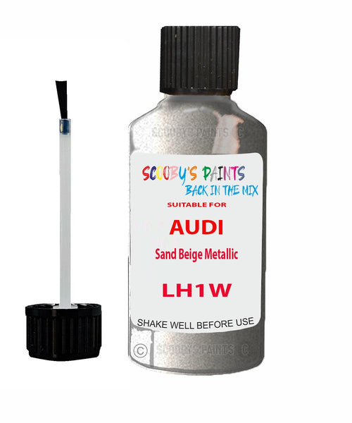 Paint For Audi A8 Sand Beige Metallic Code LH1W Touch Up Paint Scratch Stone Chip Kit