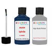 Anti Rust Primer Undercoat Audi 100 Sapphire Blue Code L50D Touch Up Paint Scratch Stone Chip Kit