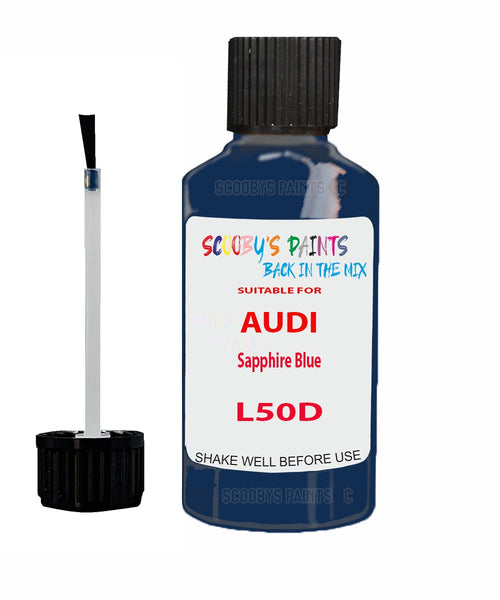 Paint For Audi 100 Sapphire Blue Code L50D Touch Up Paint Scratch Stone Chip Kit