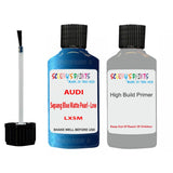 Anti Rust Primer Undercoat Audi R8 Sepang Blue Matte Pearl - Low Code LX5M Touch Up Paint Scratch Stone Chip Kit