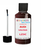 Paint For Audi S7 Sevillarot Metallic Code LZ3C Touch Up Paint Scratch Stone Chip Kit