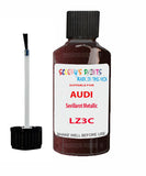 Paint For Audi A6 Sevillarot Metallic Code LZ3C Touch Up Paint Scratch Stone Chip Kit