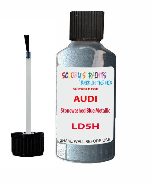 Paint For Audi Rs E-Tron Stonewashed Blue Metallic Code LD5H Touch Up Paint Scratch Stone Chip Kit