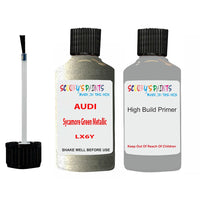 Anti Rust Primer Undercoat Audi Q7 Sycamore Green Metallic Code LX6Y Touch Up Paint Scratch Stone Chip Kit