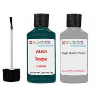 Anti Rust Primer Undercoat Audi S1 Tiomangruen Code LX6B Touch Up Paint Scratch Stone Chip Kit