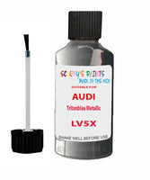 Paint For Audi Q7 Tritonblau Metallic Code LV5X Touch Up Paint Scratch Stone Chip Kit