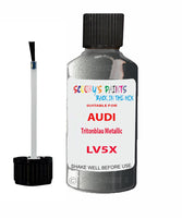 Paint For Audi Q4 E-Tron Tritonblau Metallic Code LV5X Touch Up Paint Scratch Stone Chip Kit