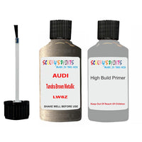 Anti Rust Primer Undercoat Audi Q3 Tundra Brown Metallic Code LW8Z Touch Up Paint Scratch Stone Chip Kit