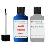 Anti Rust Primer Undercoat Audi Q4 E-Tron Ultrablau Metallic Code LG5C Touch Up Paint Scratch Stone Chip Kit