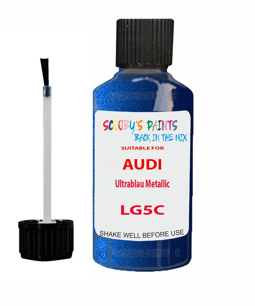Paint For Audi A8 Ultrablau Metallic Code LG5C Touch Up Paint Scratch Stone Chip Kit