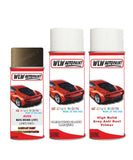 MAYA BROWN Spray Paint LY8T Exterior With anti rust grey primer undercoat AUDI