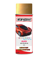 AUDI A6 MAYA YELLOW code: LY1U Car Aerosol Spray Paint 1997-2003