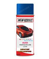 AUDI A4/S4 NOGARO BLUE (RS) code: LZ5M Car Aerosol Spray Paint 1994-2005