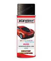 AUDI TT S-LINE PANTHER BLACK KRISTALL code: LZ9Z Car Aerosol Spray Paint 2010-2018