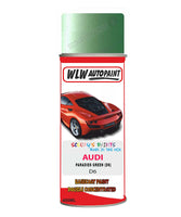 AUDI A6 PARADIES GREEN code: LY6K Car Aerosol Spray Paint 1997-2001